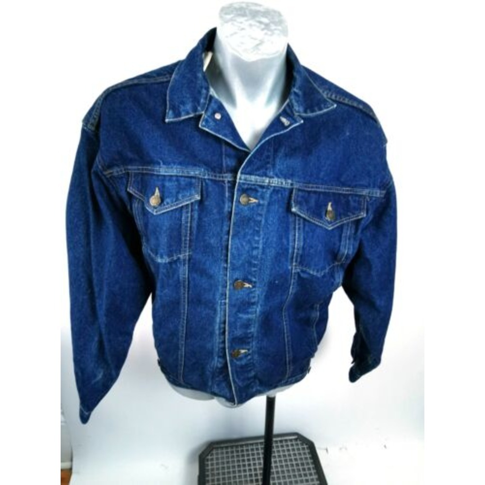 Vintage Calvin Klein Denim Jacket Size M LS 80s